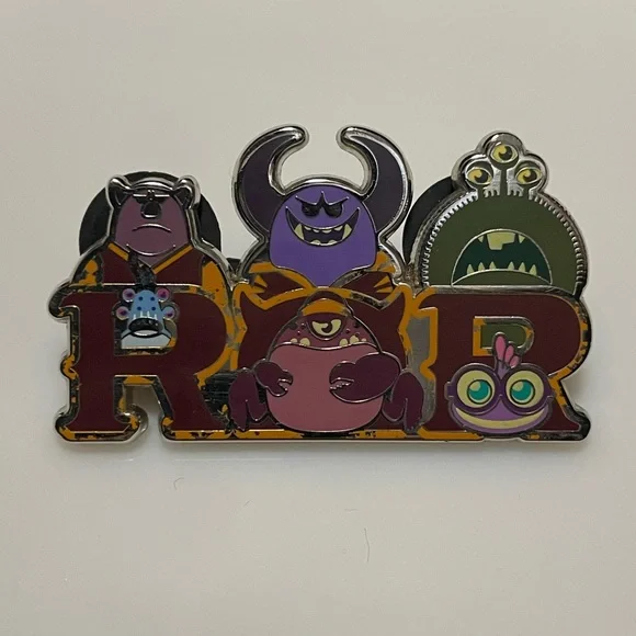 Disney Accessories Monsters University Ror Pin For Roar Omega